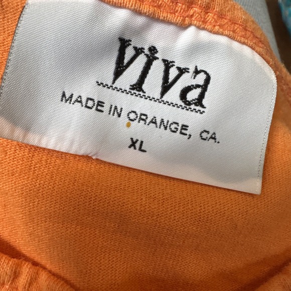 Viva‎ Shirt Women's Size XL Vintage 90s Halloween Witch Made In Orange Ca. - Picture 4 of 7